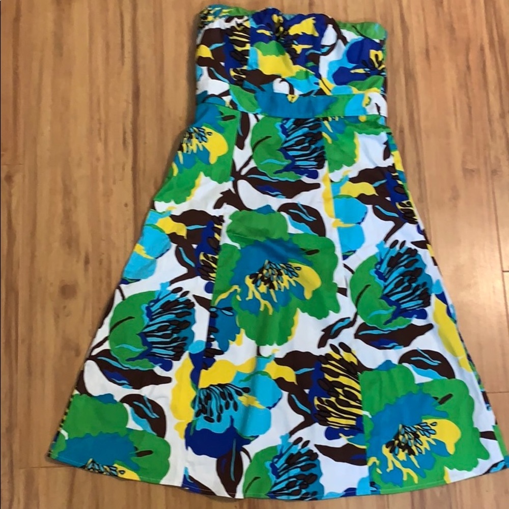 a.n.a strapless dress